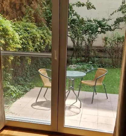 Garden In The Heart Of The Apartment Budapest